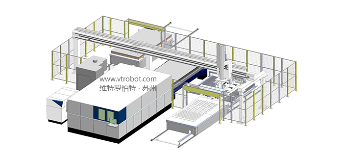 VLH3015激光切割工作站